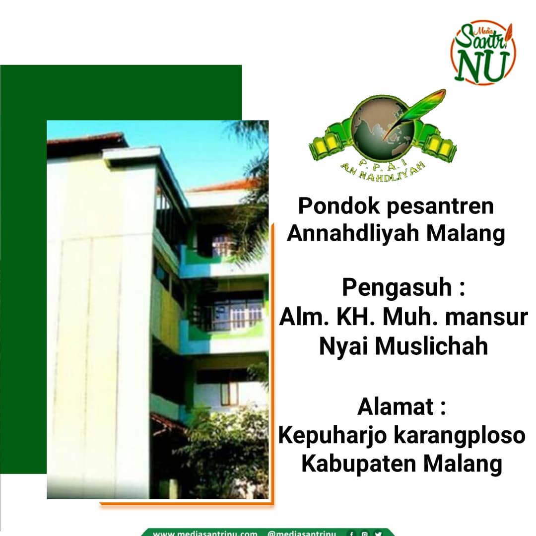 Pondok Pesantren An-Nahdliyah Malang Media Santri NU
