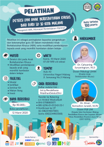 Pelatihan Deteksi Dini Anak Berkebutuhan Khusus MSN