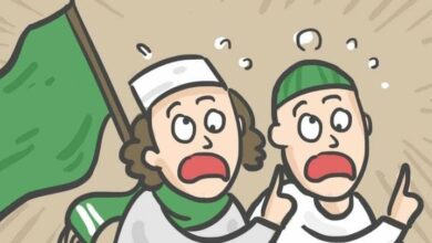 Ilustrasi: Pemuda yang bersemangat dalam beragama