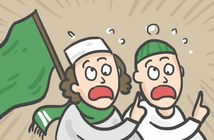 Ilustrasi: Pemuda yang bersemangat dalam beragama