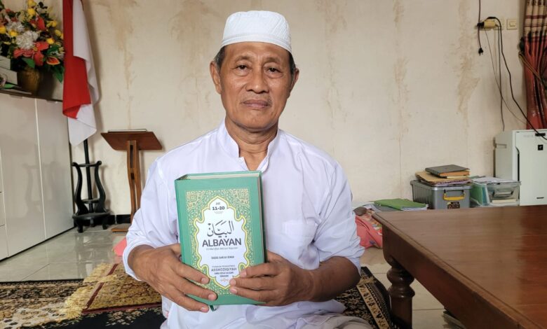 Foto: Kiai Hamzah, Pengarang Kitab Tafsir Al Bayan Fi Ma’rifati Ma’ani Al-Quran