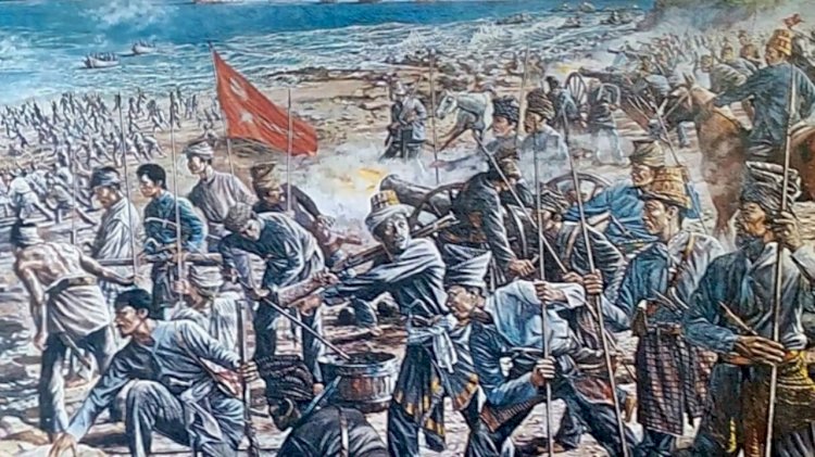 Foto: Ilustrasi Perang Aceh (Sumber: Sejarahone.id)