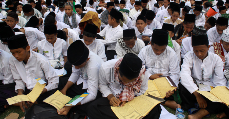 Foto: Santri Pondok Pesantren