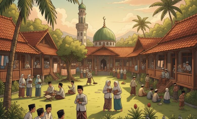 Gambar Ilustrasi: Santri sebagai Kader Pemimpin Umat dan Bangsa