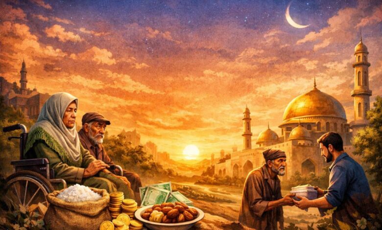 Gambar: Fidyah bagi orang yang tidak mampu berpuasa
