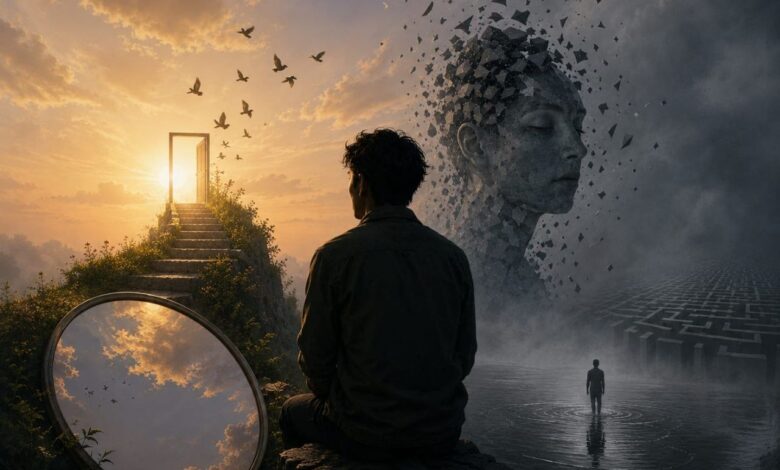 Ilustrasi Gambar: Kesadaran antara Harapan dan yang Tak Kunjung Melekap