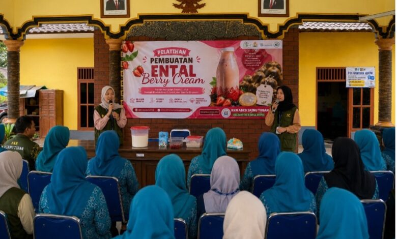 Foto kegiatan KKN Mahasiswa IAINU Tuban